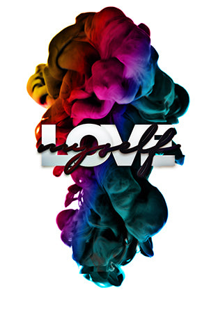 LOVE YOURSELF PINK SMOKE - Perfectly Printed