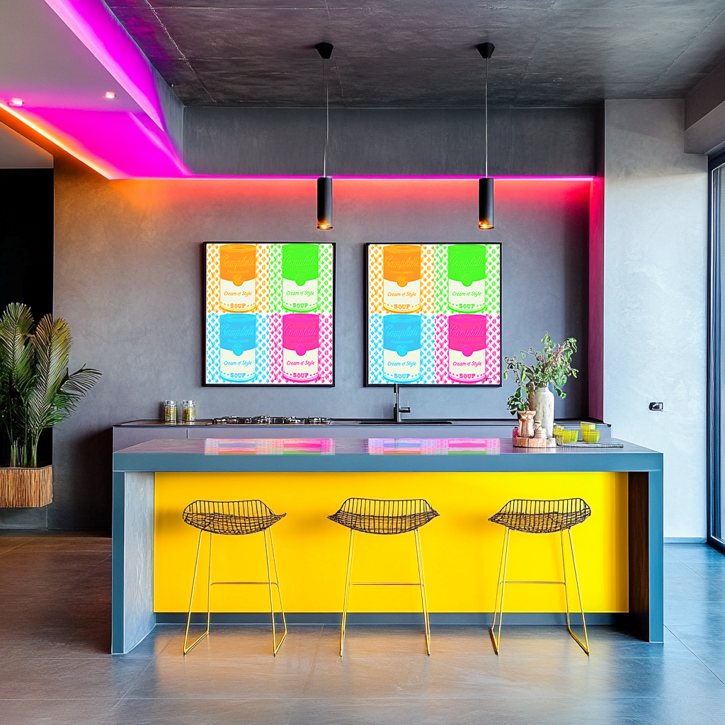 Neon 4 Squared - Perfectly Printed