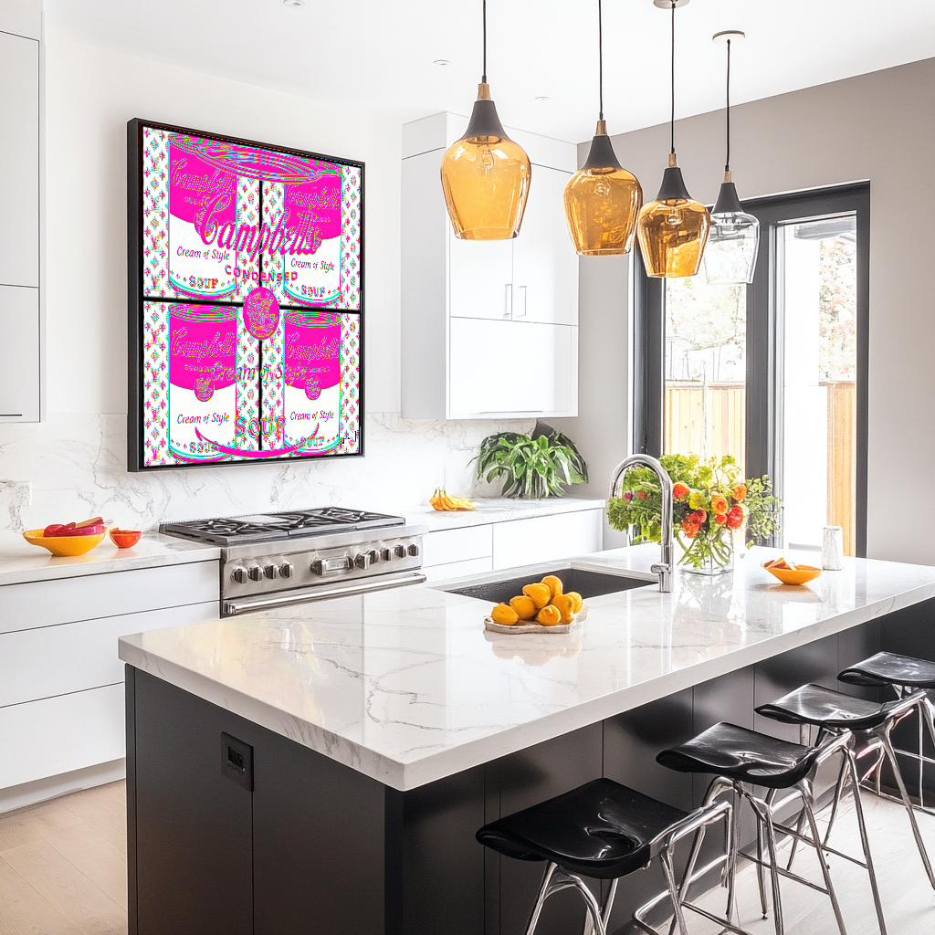 CAMPBELL'S NEON SQUARED - Perfectly Printed
