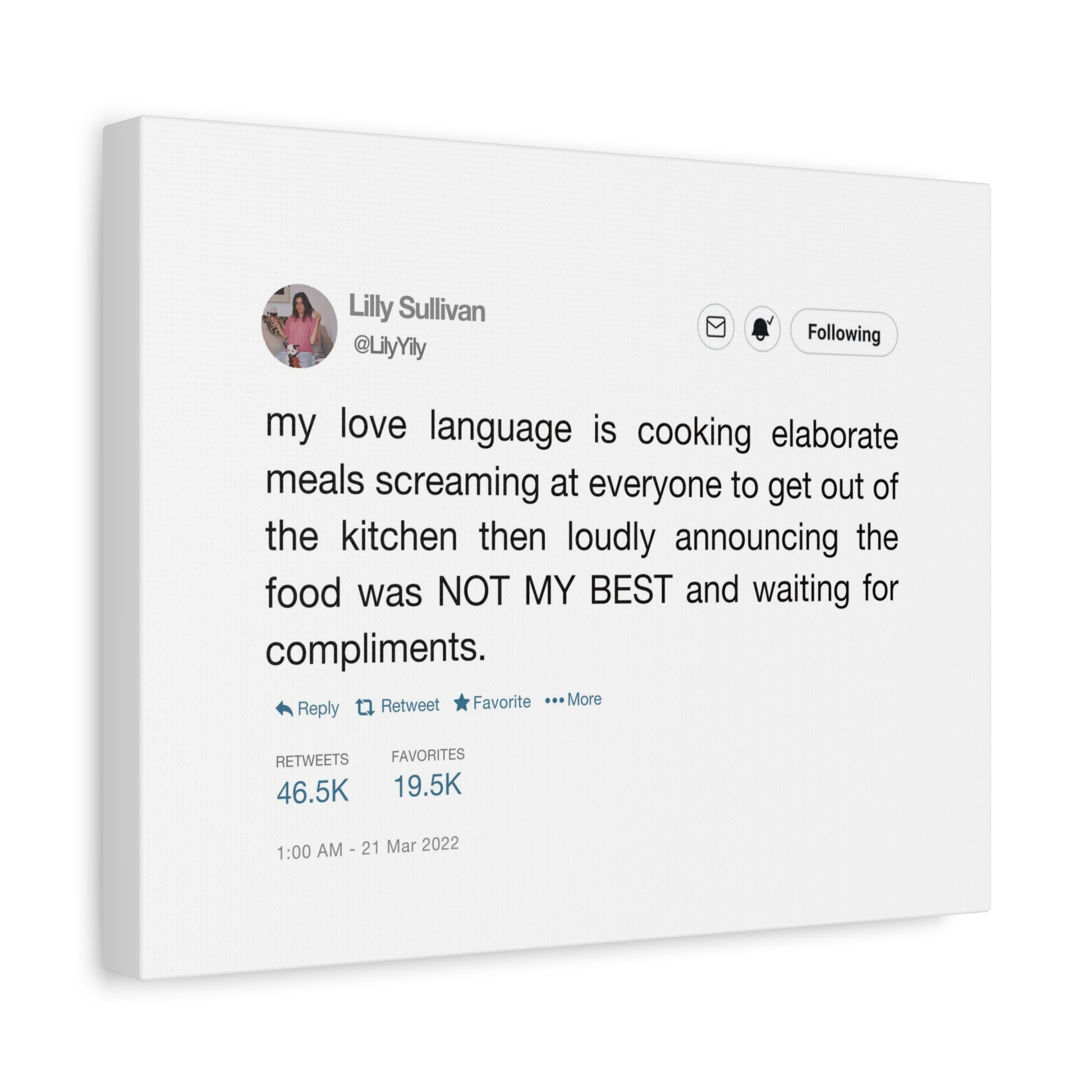 Kitchen Tweet - Perfectly Printed