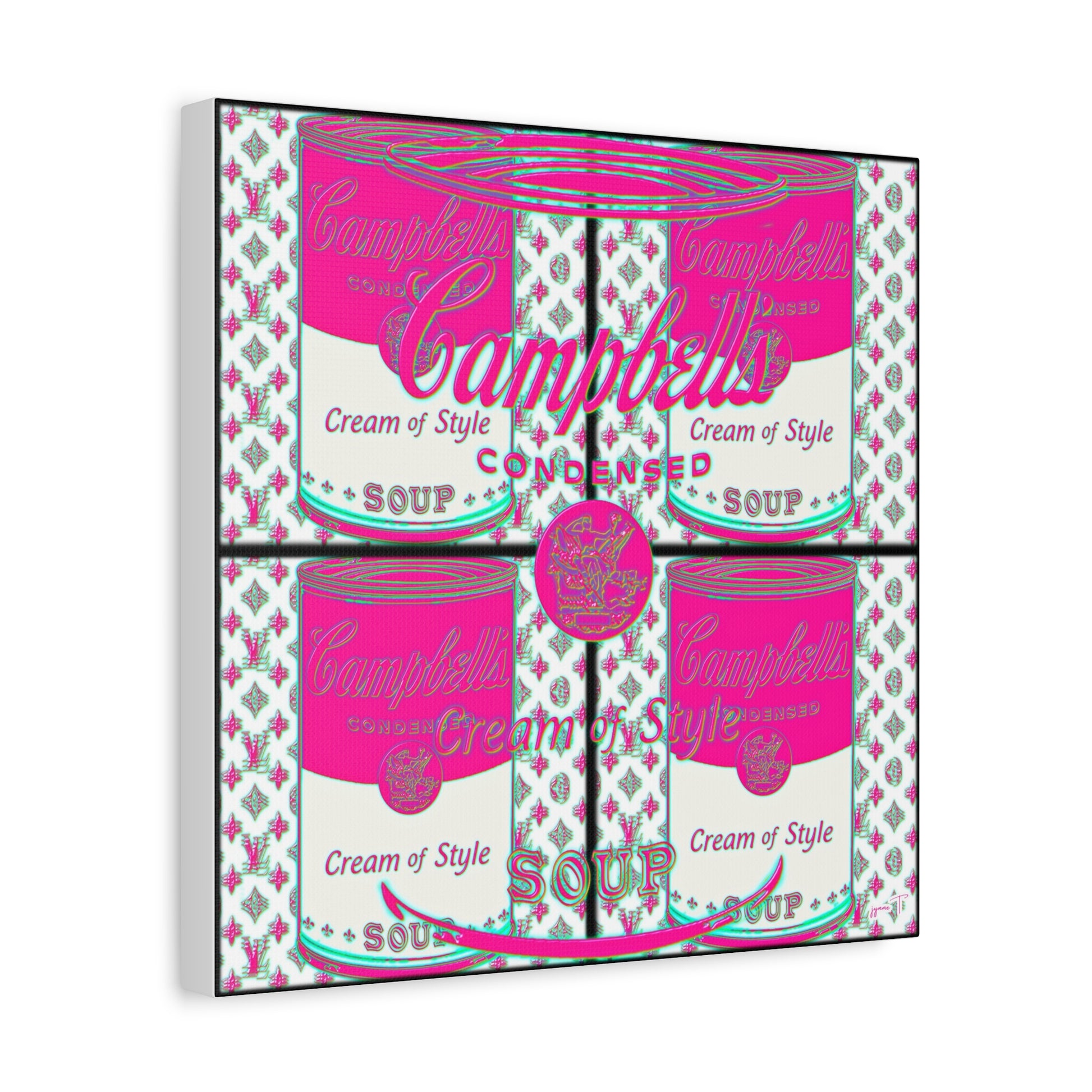 CAMPBELL'S NEON SQUARED - Perfectly Printed