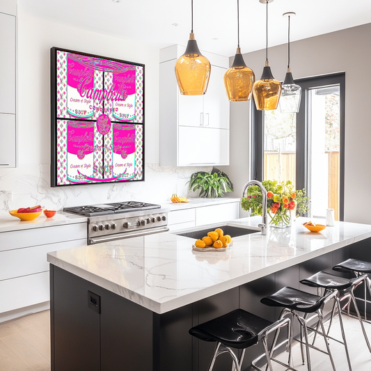 CAMPBELL'S NEON SQUARED - Perfectly Printed