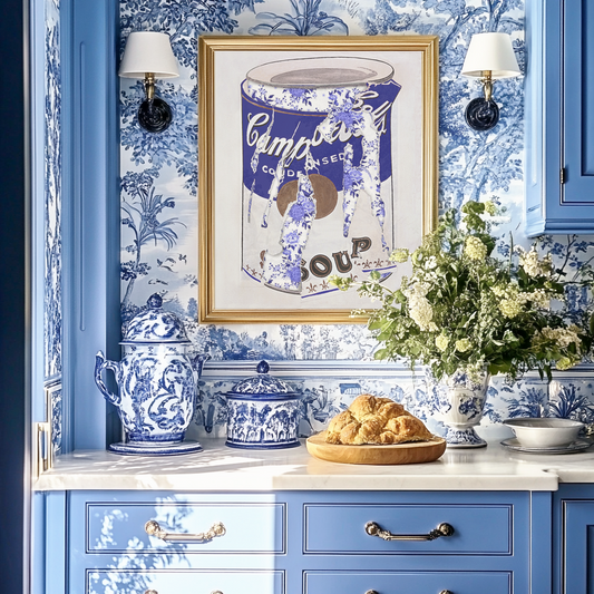 Campbell's Toil Blue - Perfectly Printed