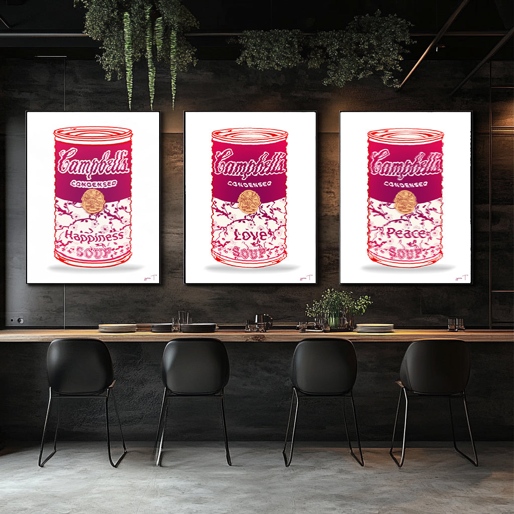 CAMPBELL'S 3D RED - Perfectly Printed